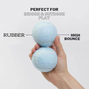 <span class=keywords><strong>Pet</strong></span> tedarikçiler özel logo çevre dostu atma köpek çiğneme oyuncakları toptan kauçuk <span class=keywords><strong>Pet</strong></span> tenis topları interaktif köpek oyuncak topu - Product Image 3
