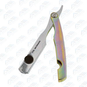 Rasoir droit de coiffeur classique pour hommes professionnels en acier inoxydable coupe gorge rasage rasoir droit pour produit d'instrument de beauté - Product Image 5