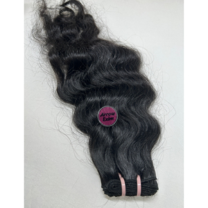 Extensions de cheveux indiens vierges Remy 100% Arrow Exim, double trame, ondulées/bouclées, 100g (Origine Tamil Nadu) - Product Image 6