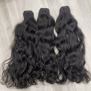 Extensions de Cheveux Humains Naturels du Vietnam Super Soyeux de Qualité Supérieure, Double Trame Non Traitée, Vente en Gros - Product Image 5