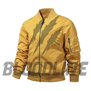Veste bomber camouflage à manches longues pour homme, coupe-vent, vêtements de sport d'extérieur, toutes saisons, matière polyester - Product Image 4