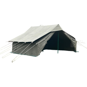 Tente d'urgence double personnalisable quatre saisons pour le désert arabe, en toile imperméable, pour secours en cas de catastrophe, vert olive, kaki, blanc - Product Image 1