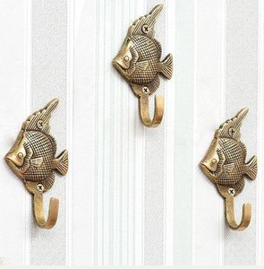 Stylish Fish Metal Wall <b>Hooks</b> <b>For</b> Modern Home Decoration And Daily Organization Durable Wall <b>Hooks</b> Designed <b>For</b> <b>Hanging</b> - Product Image 1