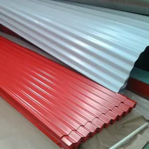 Best Price DX51D PPGI Wavy Trapezoid Shape Corrugated Steel Roofing Sheet