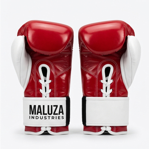 Guantes de Boxeo Profesionales MALUZA INDUSTRIES, con Logotipo Personalizado, para Entrenamiento de Kickboxing, Sparring, para Hombres y Mujeres, de Cuero PU Transpirable - Product Image 2