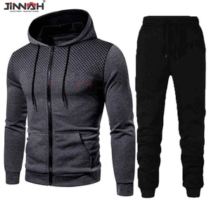 Conjunto Deportivo de Dos Piezas para Hombre, Sudadera con Capucha y Pantalones de Chándal, Sublimado, Transpirable, 100% Algodón, para Entrenamiento de Invierno y Ropa Deportiva Urbana - Product Image 4