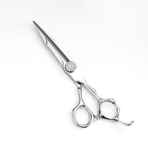 Ciseaux de coiffure MAHFOOZ INSTRUMENTS, nouveau design, 6 pouces, en acier inoxydable, pour coupe plate, pour barbier et coiffeur - Product Image 2