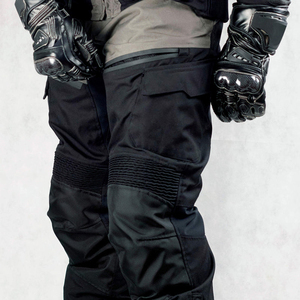 Men's <b>Black</b> Gray Motorcycle <b>Jacket</b> Stand Collar Zipper Closure Moto Biker Style Autumn Wear Regular Fit Windproof Polyester - Product Image 5