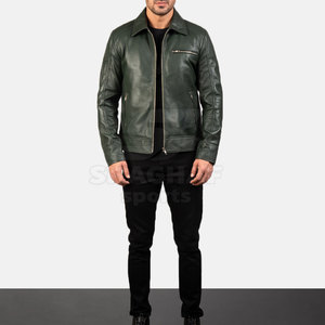 Men Leather <b>Jacket</b> Classic Custom Style Zipper <b>Biker</b> <b>Jacket</b> Fashion Outerwear Bulk Wholesale Men Winter <b>Jacket</b> - Product Image 5