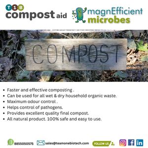 Microbes de compost de probiotiques de stabilisation des déchets organiques pour une gestion efficace des déchets - Product Image 4