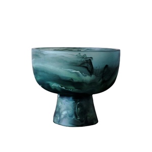 Nuevo Modelo de Tazón Decorativo de Resina Hecho a Mano, Pulido, de Origen Indio, Ecológico, Apto para Lavavajillas, Estilo Moderno, Antiguo, para Servir en Fiestas - Product Image 1