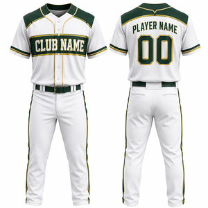 Ensemble de maillots de baseball pour garçons, gris, orange, noir, anti-transpiration, antibactérien, manches courtes, nom d'équipe personnalisé, toutes saisons - Product Image 1