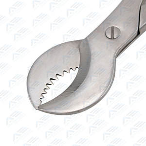 Meilleur fournisseur de ciseaux à plâtre dentaire Pince coupante en acier Instruments dentaires approuvés CE pour coupe-os - Product Image 5
