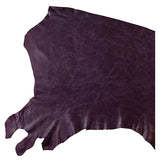 Cuir de vachette violet de qualité supérieure, finition cire dure, idéal pour chaussures, bottes et sacs de créateurs, ainsi que pour les objets d'art. - Product Image 2
