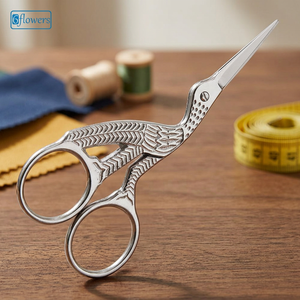 Tijeras de bordado puntiagudas con forma de cigüeña, de alta calidad, elegantes, con forma de pájaro, para cortar hilo - Product Image 3