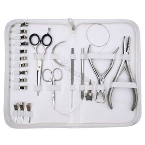 Kit de herramientas al por mayor para instalación y ajuste de extensiones de cabello con alicates de crimpado de microanillos, herramienta para quitar cuentas, clips, agujas y bucles - Product Image 6