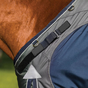 Mantas para Caballos de Alta Calidad, Diseño Superior, Personalizadas, Profesionales, Ligeras, Impermeables, Transpirables, de Color Sólido, para Montar a Caballo - Product Image 5
