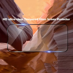 Protector de Pantalla de Vidrio Templado Transparente HD para <span class=keywords><strong>iPhone</strong></span> - Dureza 9H, Antihuellas, Envío desde EE. UU. (En Stock) - Product Image 3