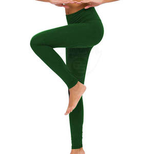 Leggings de yoga con cintura elástica para mujer, servicio OEM con MOQ bajo, leggings de yoga de alta calidad, ropa deportiva a precio económico. - Product Image 6