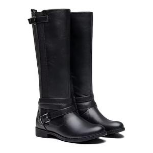 Bottes longues confortables et respirantes de haute qualité pour hommes, bottes d'équitation en cuir véritable, bottes hautes jusqu'au genou pour l'équitation - Product Image 1