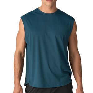 Custom Men Muscle Sleeveless T Shirt Wholesale OEM ODM Gym Training Tank Breathable Workout <b>Top</b> Manufacturer - Product Image 5