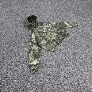 Sudaderas con Capucha Personalizadas con Estampado por Sublimación, 420 GSM, Algodón, Corte Cuadrado, Oversize, Camuflaje, Estilo Desgastado, Hombros Caídos para Hombre - Product Image 3