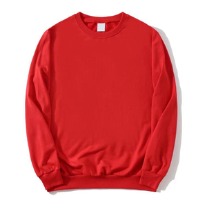 เสื้อสเวตเชิ้ตคอกลมโอเวอร์ไซส์ ผ้าฝ้ายฟลีซ 100% สีพื้น ทรงปกติ ใส่ได้ทั้งชายและหญิง เหมาะสำหรับฤดูหนาว ผ้าไม่ยับ - Product Image 5