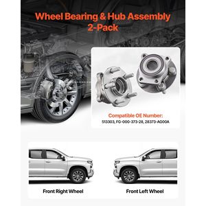 2 Pezzi Cuscinetto Mozzo Ruota Anteriore per Subaru Forester 2.5i Convenience Limited Premium Sport Utility Auto 2014 - Product Image 2