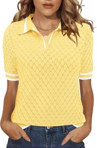 Camiseta de Manga Corta de Punto Sólido para Mujer, Corte Regular, Color Personalizado, Ribete Transpirable de Secado Rápido, 160g Poliéster OEM - Product Image 4