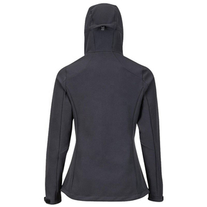 เสื้อแจ็คเก็ตผู้ชายแบบมีฮู้ด คอตั้ง ผ้า softshell กันน้ำ ระบายอากาศ แห้งเร็ว ซับในขนแกะโพลีเอสเตอร์ ปิดด้วยซิป สำหรับฤดูหนาว - Product Image 3
