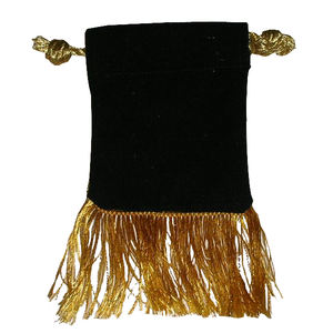 Disponible dans différentes tailles et couleurs pochette d'emballage de bijoux de cordon de velours de mariage pour le shopping de cadeaux de cosmétiques - Product Image 1