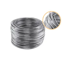 Hot dipped/Electric Galvanized Steel Wire gauge 16 18 20 21 22 galvanized steel wire