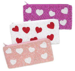 Porte-monnaie indien brodé avec des détails en point de croix et en perles, couleur personnalisée, sac à monnaie fait main par MULTI CRAFT - Product Image 1