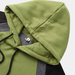 Prix d'usine, meilleure qualité, sweat-shirt à capuche pour homme en molleton uni teint, respirant, écologique, séchage rapide, personnalisable - Product Image 3