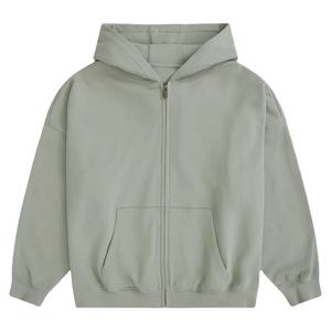 Custom <b>Women</b> Oversized Quarter-Zip Hoodie Drop Shoulder Loose Fit Pullover Sweatshirt Jumper with Zip Collar hoodies for woman - Product Image 1