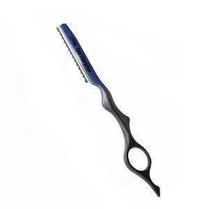 Navaja de Afeitar Desechable de Acero Inoxidable con Mango de Madera para Barbería, Afeitado Profesional de Cara y Cuerpo para Hombres - Product Image 5