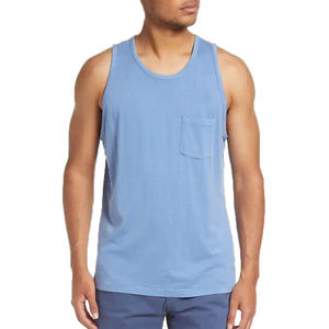 Última Novedad en Camisetas Deportivas para Hombre, Camiseta sin Mangas para Gimnasio, Ropa de Musculación Personalizada 2024, 100% Algodón Ecológico de Secado Rápido - Product Image 1