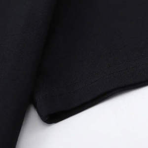 เสื้อยืดโอเวอร์ไซส์ผู้ชาย ล้างสีแบบแอซิด 100% ผ้าฝ้ายเนื้อละเอียด เป็นมิตรต่อสิ่งแวดล้อม ระบายอากาศได้ดี ทรงหลวม แขนสั้น สไตล์ลำลอง สตรีทแวร์ - Product Image 4