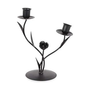 Lanterne à bougie chic en métal doré avec insert en verre élégant pour la décoration moderne du salon et de la table à manger - Product Image 5