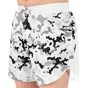 Pantalones Cortos de MMA para Hombre, Estampado de Pinceladas, Cintura Elástica, para Gimnasio, Entrenamiento, Kickboxing, Ligeros, de Secado Rápido, Coloridos, para Artes Marciales Mixtas - Product Image 1