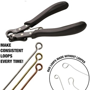 Pince à boucler ZETOMEDPRO One Step Looper en acier inoxydable 1,5 mm, outil de fabrication de bijoux, pince à boucler précise, pince à boucler pour fil. - Product Image 3