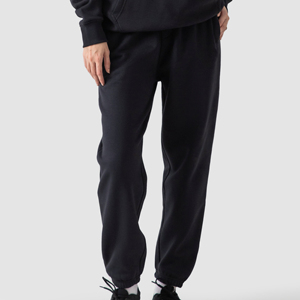 Ensemble de survêtement en molleton imprimé respirant pour femmes, hiver, décontracté, deux pièces, sweat à capuche et pantalon de jogging, couleur unie, pour la salle de sport et la course à pied - Product Image 6