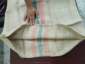 Sac en jute vert de qualité alimentaire écologique 70 kg 41x28 pouces (104x71 cm) 700 GSM résistant à l'abrasion, antibactérien, très résistant - Product Image 3