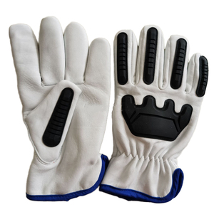 Guantes de Soldadura de Cuero de Alta Calidad Nivel 5, Resistentes a Cortes e Impactos, Guantes de Seguridad para Mecánicos y Trabajos de Ensamblaje - Product Image 5