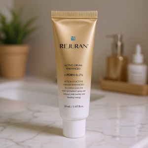 Crème Visage Active REJURAN Enhanced 50ml – Lotion Réparatrice Barrière Cutanée au C-PDRN, Céramides, Peptides et Acide Hyaluronique – Hydratant Profond en Tube - Product Image 3