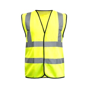 High Quality Reflective Safety Vest High Visibility Polyester <b>Security</b> Vest Custom Logo Work Reflective Vest - Product Image 1