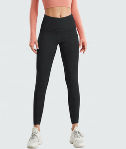 Custom Women High Waist <b>Gym</b> Pants With Phone Pocket Fitness Yoga Wear Sweat Pants Yoga <b>Leggings</b> for Women Tiktok Yoga Pants - Product Image 1
