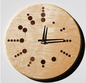 Round Digital <b>Wall</b> <b>Clock</b> Large Display <b>Wall</b> <b>Clock</b> Home Decoration Round Wooden <b>Wall</b> <b>Clock</b> <b>for</b> <b>Living</b> Decoration - Product Image 4