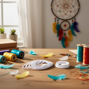 Cerchio in plastica Ilan 205 mm per acchiappasogni 2 pezzi - Product Image 3