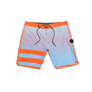 Pantalones Cortos Casuales de Verano para Hombre, Cintura Elástica, Corte Medio, Algodón/Poliéster, Color Sólido, Transpirables, Impermeables, Teñido Liso, Antiarrugas - Product Image 2